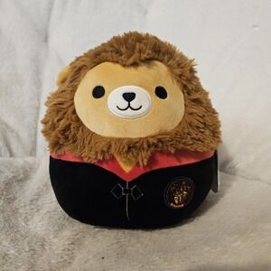 Squishmallows Harry Potter Gryffindor Lion House Robe‎ Soft Stuffed Plush 8" NWT